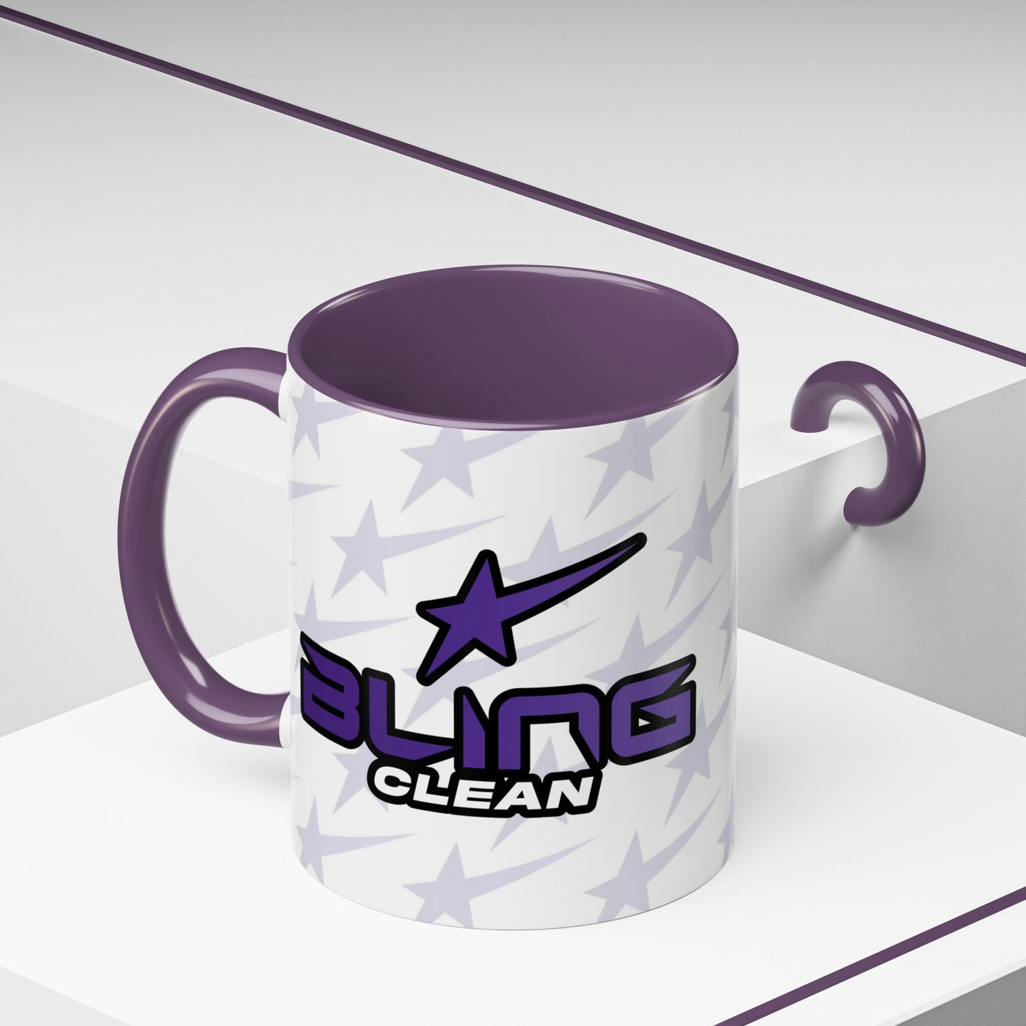 Bling Clean Accent Coffee Mug, 11oz