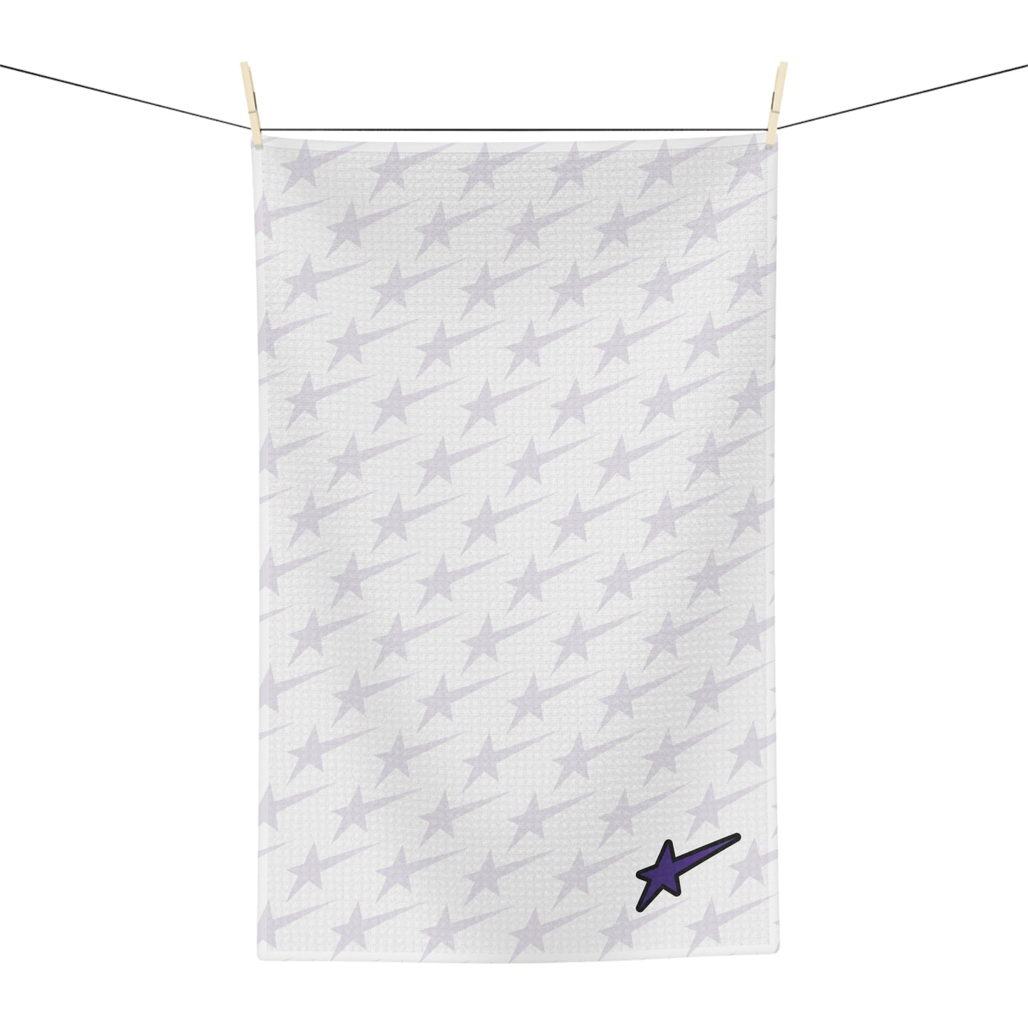 Bling Star Pattern Microfiber Bling Towel